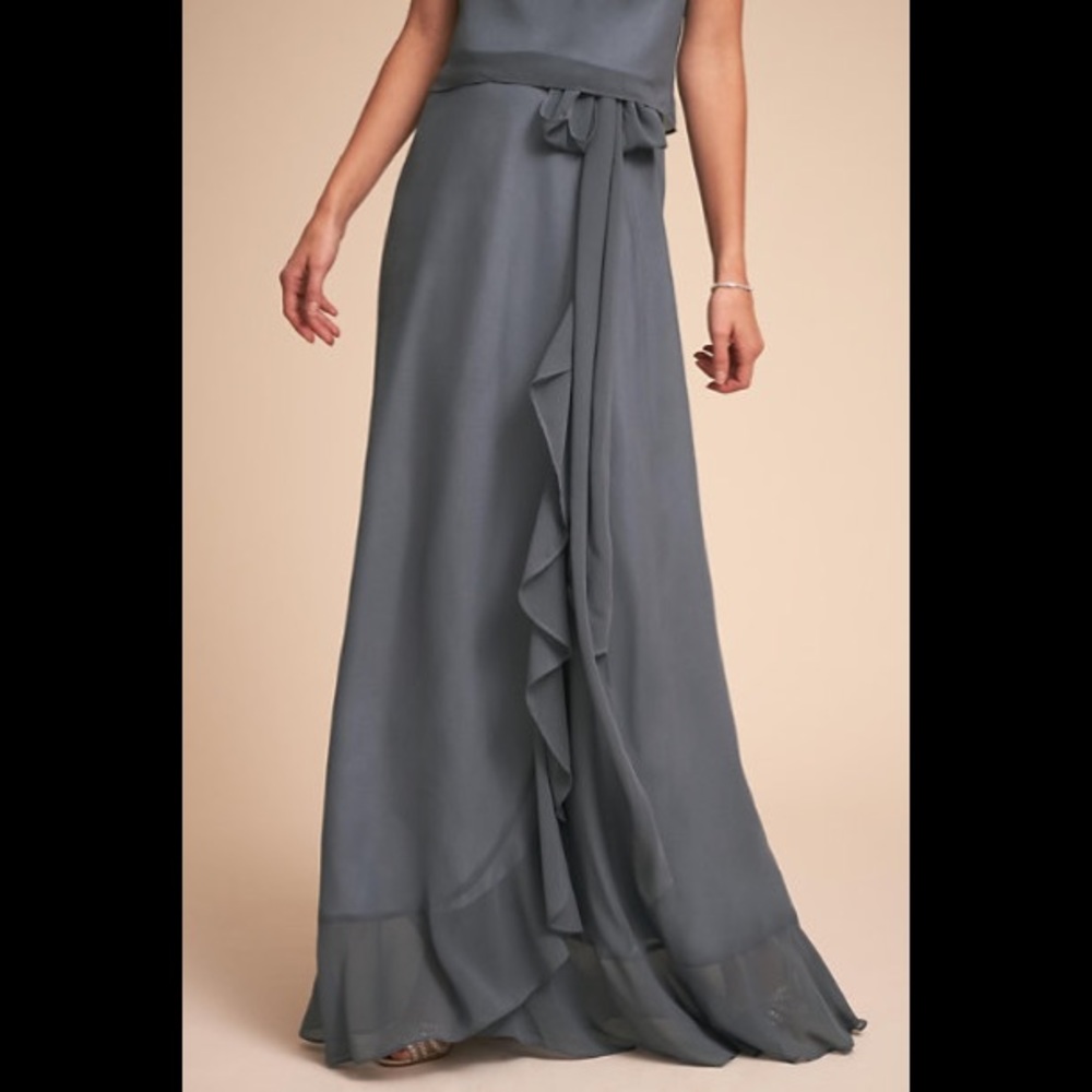 ANTHROPOLOGIE BHLDN DONNA MORGAN Etoile Skirt 4